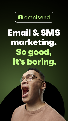 Ad: Still overpaying? Omnisend moves everything in 5 days — flows, lists, templates. You pay up to 35% less. You don't lift a finger.