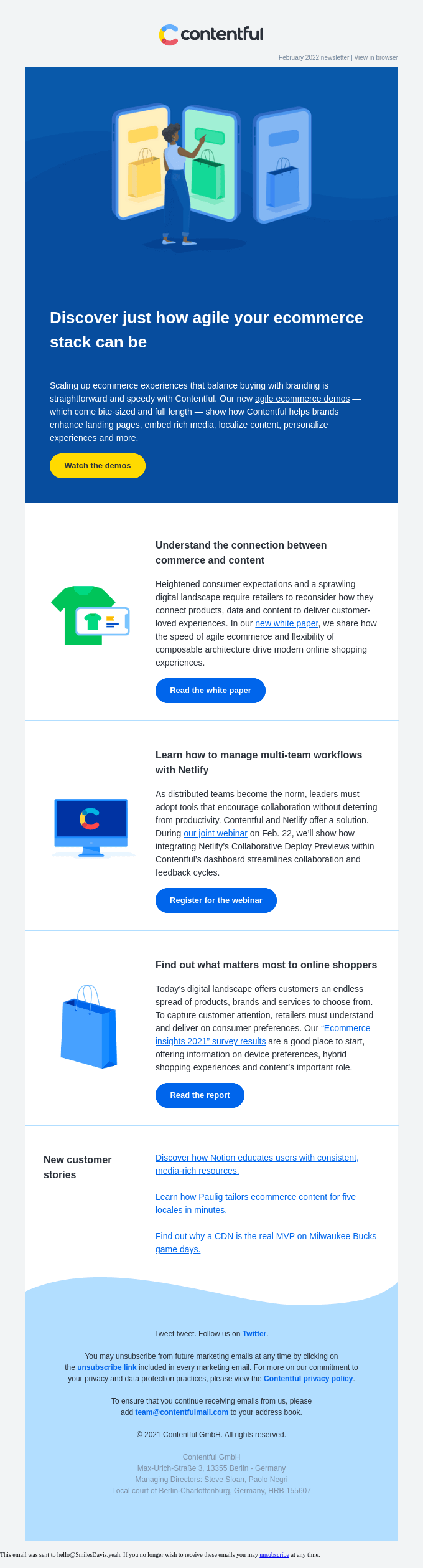 Agile ecommerce resources, fresh case studies and a webinar on workflows