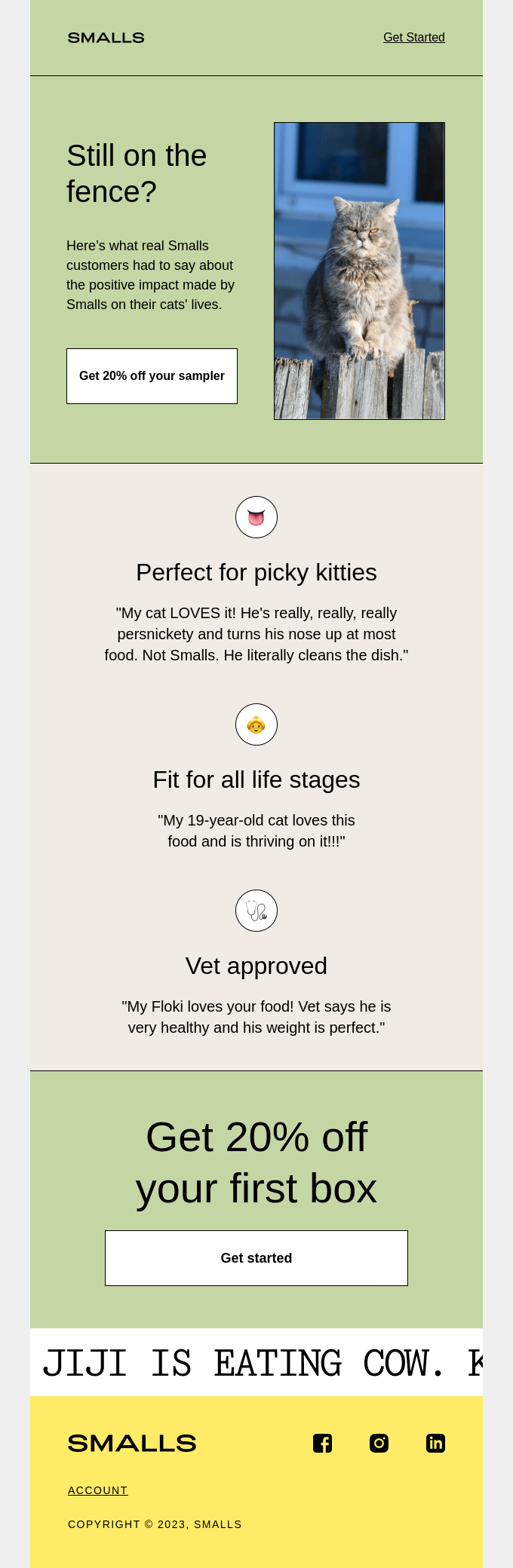 Approved by humans, loved by cats.