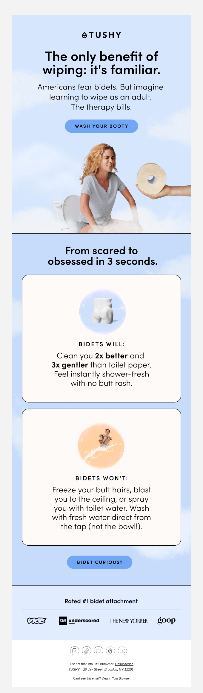 Bit of a bidet scaredy butt?