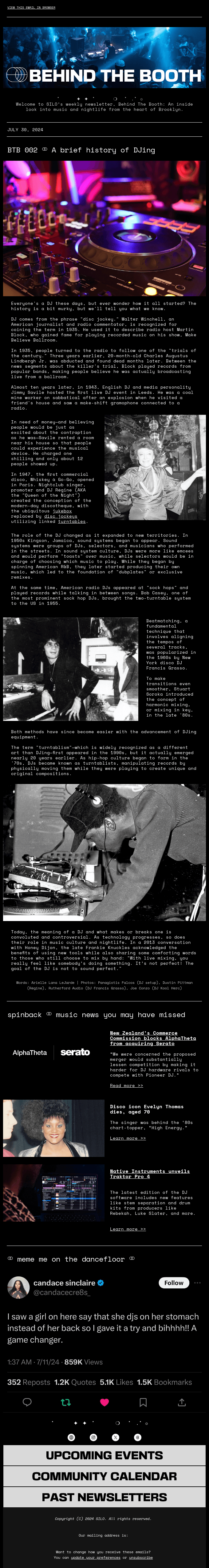 BTB 002 ⚭ A brief history of DJing