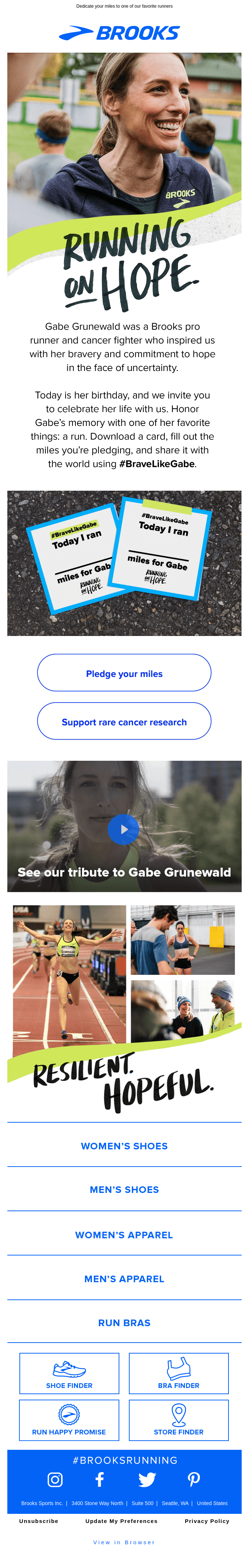 Celebrate Gabe Grunewald