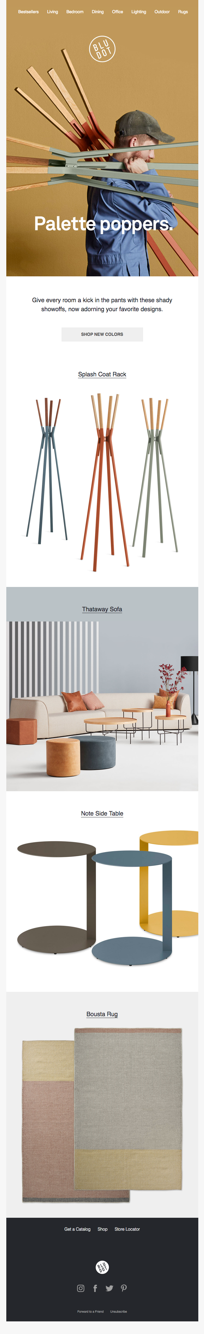 Give every room a kick in the pants.