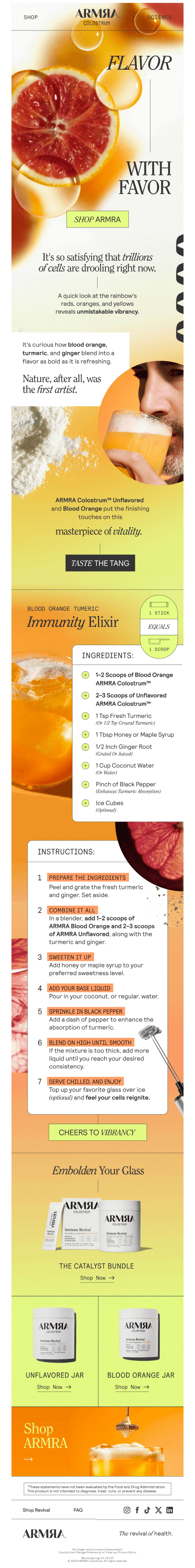 Happy Hour: Blood Orange Elixir