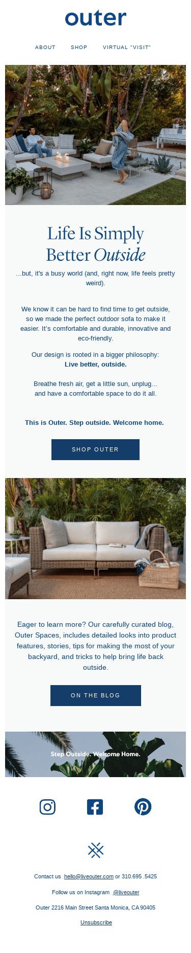 Make the most of your outdoor space.