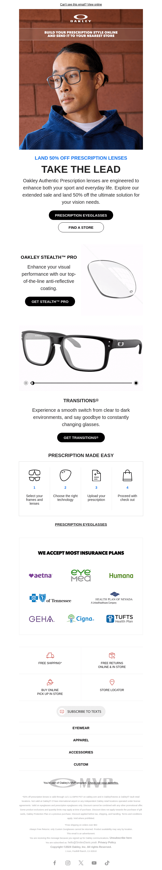 Need New Glasses? We’ve Got You
