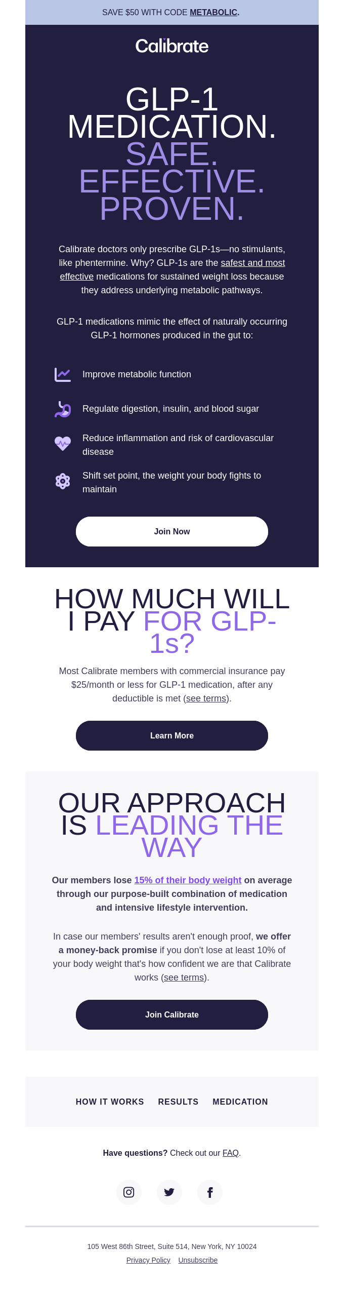 can doctors prescribe glp 1 Our doctors only prescribe GLP-1 medications. from Calibrate - Desktop  Email View
