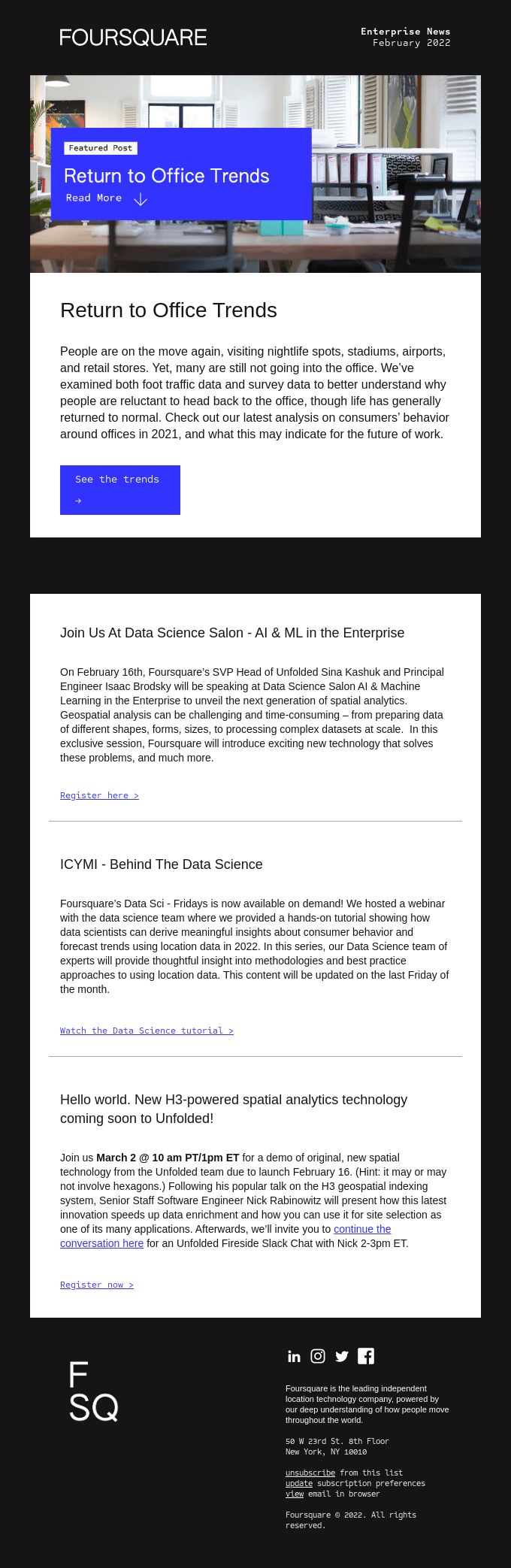 The future of work + resources for data scientists