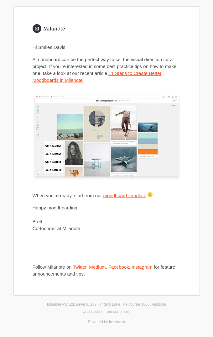 The ultimate guide to making a moodboard in Milanote