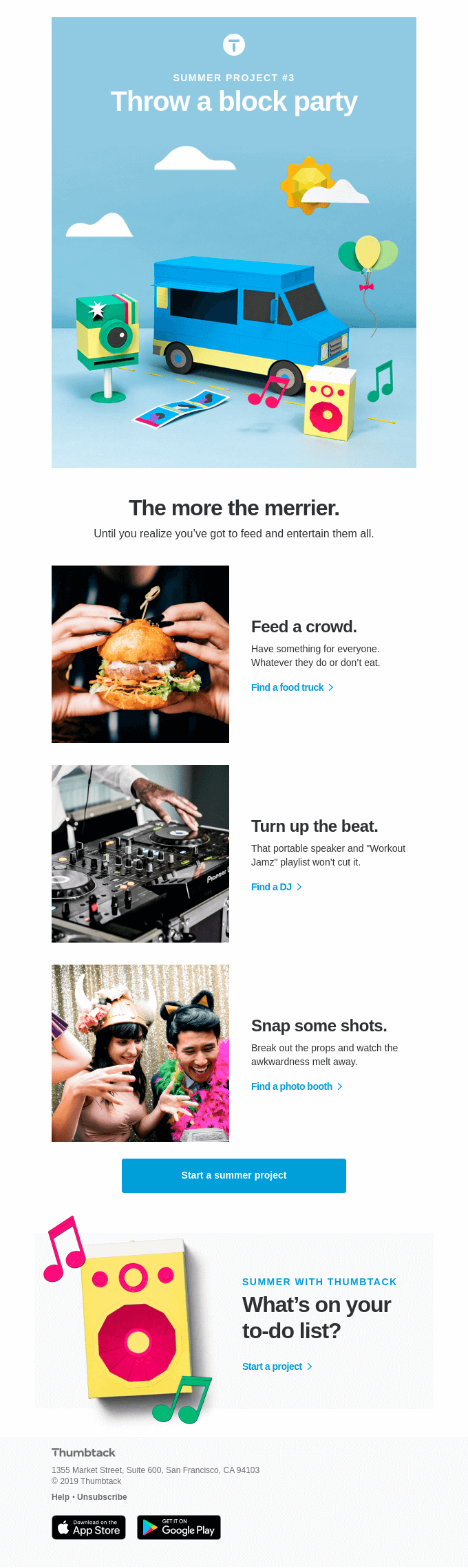 This is not your basic get-together