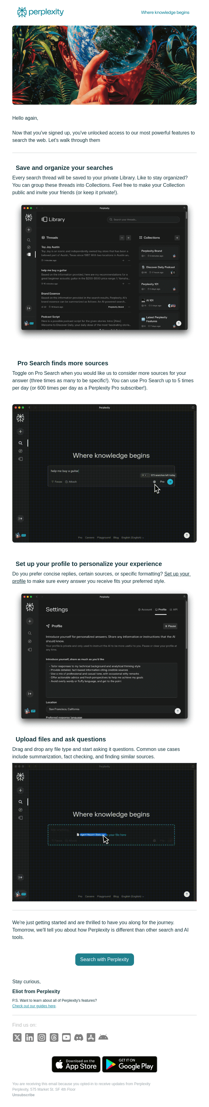 Try out your new features (2 of 7)  