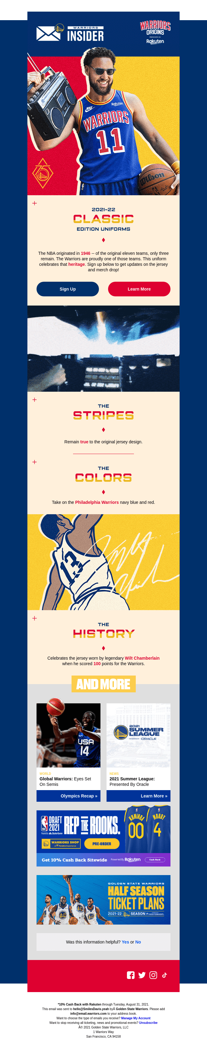 🔥Warriors Origins: 2021-22 Classic Edition Jerseys