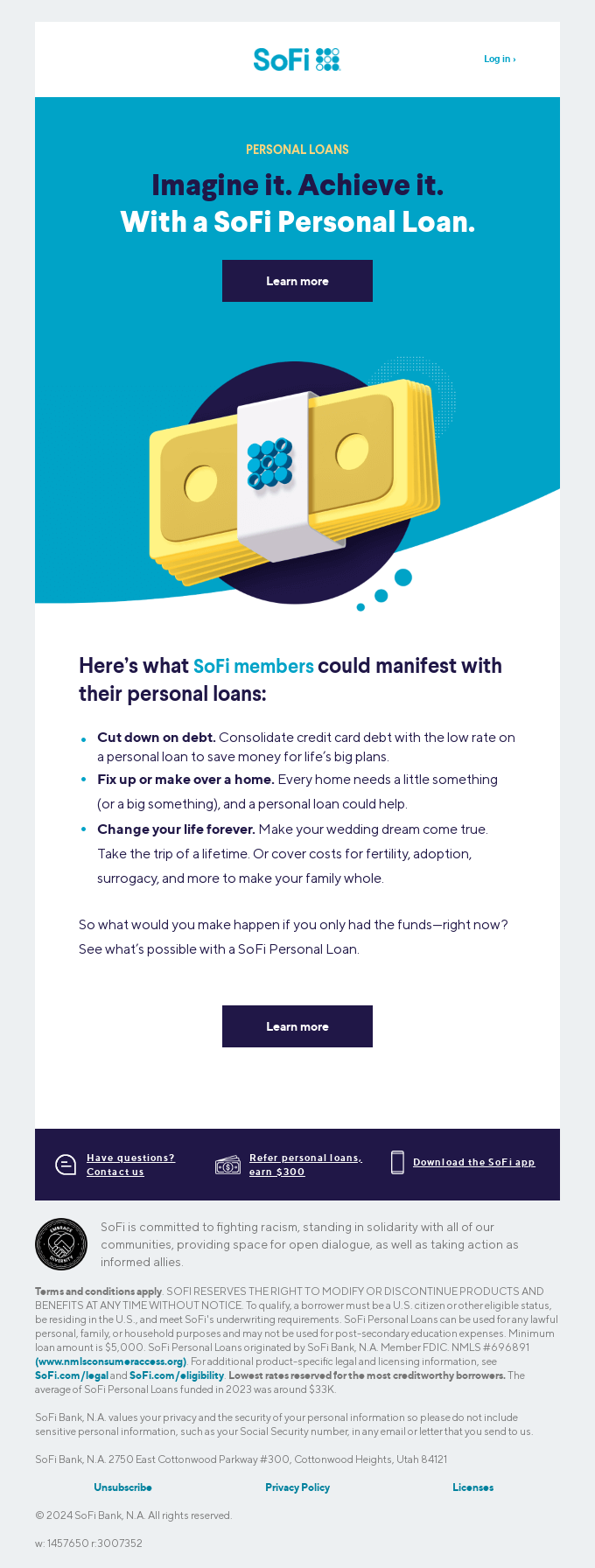 💰🏡💍 What could a personal loan do for you?
